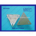 Fancy stone sew on rhinestone 16x16 mm triangle BUT-3270 crystal